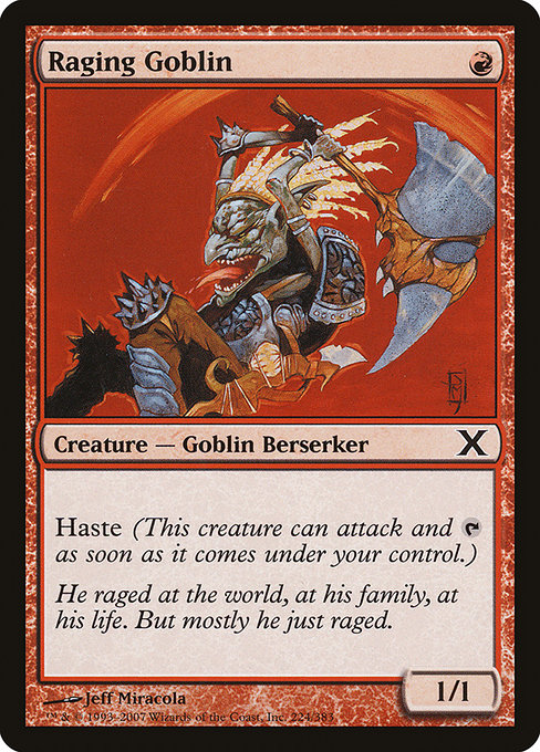Raging Goblin - Nonfoil