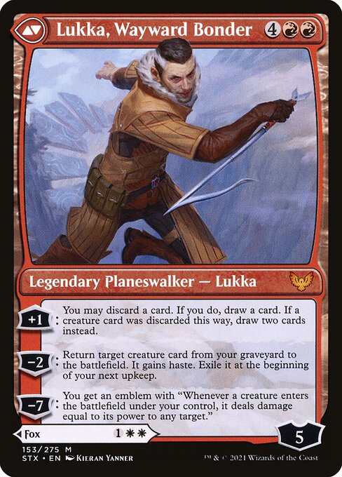 Lukka, Wayward Bonder (back)