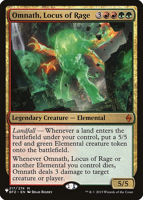 Omnath, Locus of Rage - Nonfoil