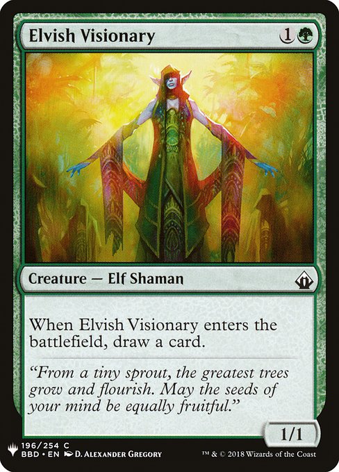 Elvish Visionary - Nonfoil