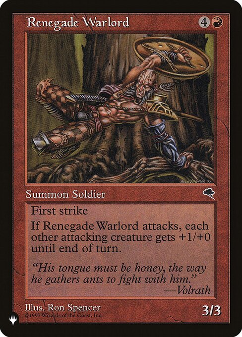 Renegade Warlord - Nonfoil