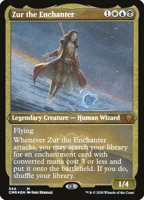 Zur the Enchanter - Etched