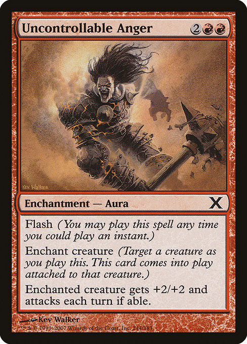 Uncontrollable Anger - Nonfoil