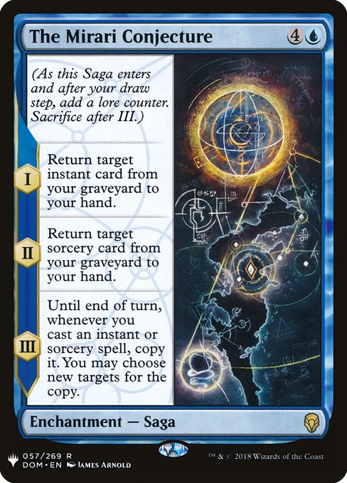 The Mirari Conjecture - Nonfoil