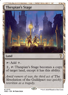 Thespian's Stage [MB2]