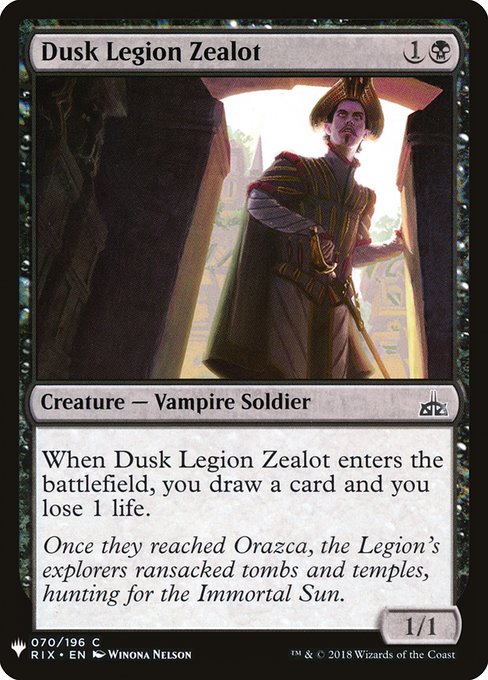 Dusk Legion Zealot - Nonfoil