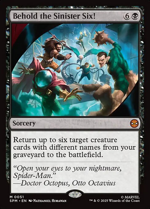 Behold the Sinister Six! - Nonfoil
