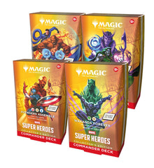(Pre-Order) Magic: The Gathering - Marvel Super Heroes Collector Commander Deck Bundle