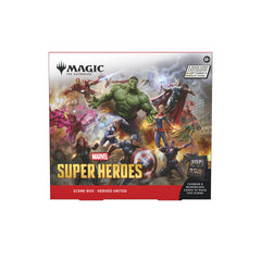 (Pre-Order) Magic: The Gathering - Marvel Super Heroes Scene Box - Heroes United