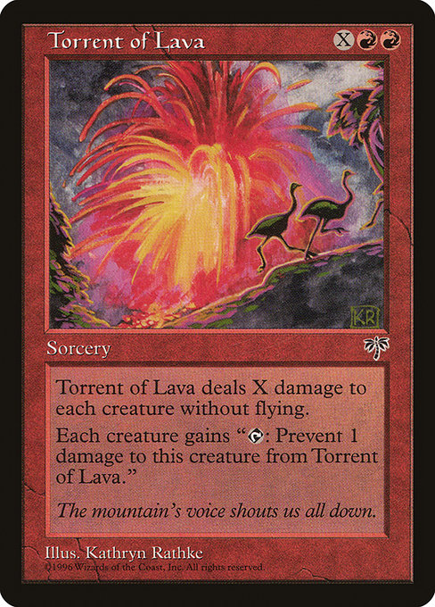 Torrent of Lava - Nonfoil