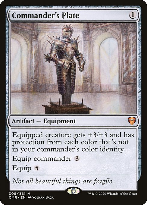 Commander's Plate - Nonfoil