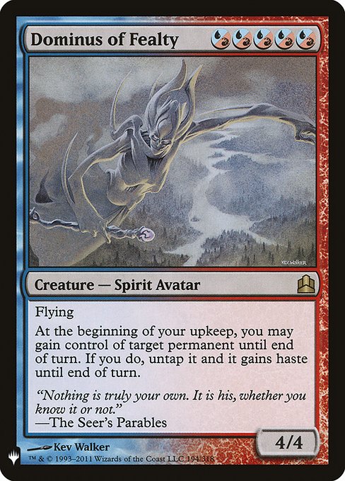 Dominus of Fealty - Nonfoil