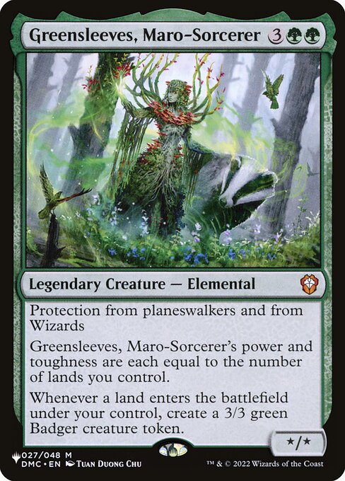 Greensleeves, Maro-Sorcerer - Nonfoil
