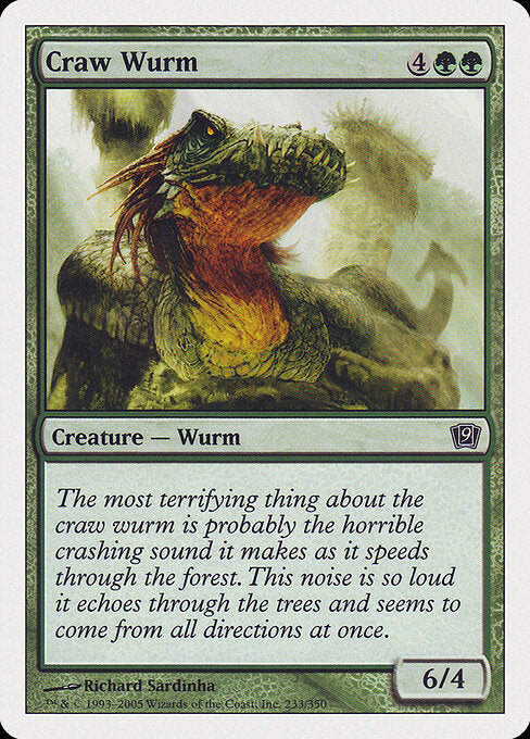 Craw Wurm - Nonfoil