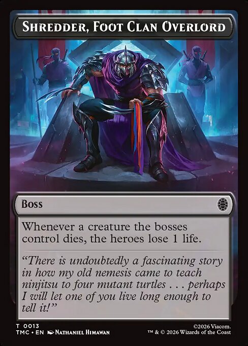 Shredder, Foot Clan Overlord - Nonfoil