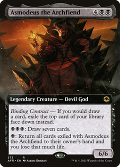 Asmodeus the Archfiend (Extended Art)