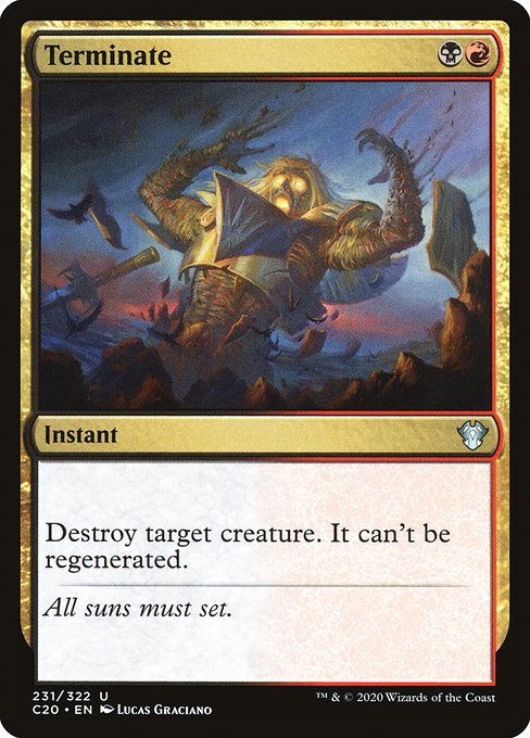 Terminate - Nonfoil