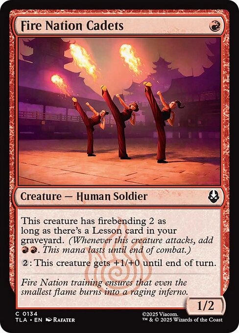 Fire Nation Cadets - Nonfoil