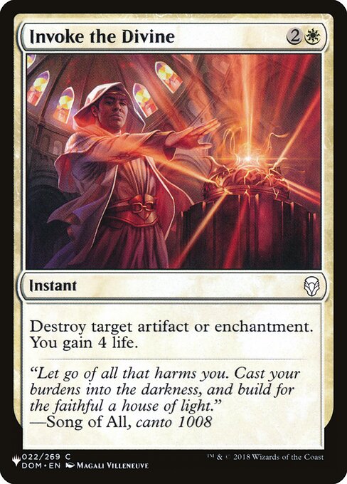 Invoke the Divine - Nonfoil