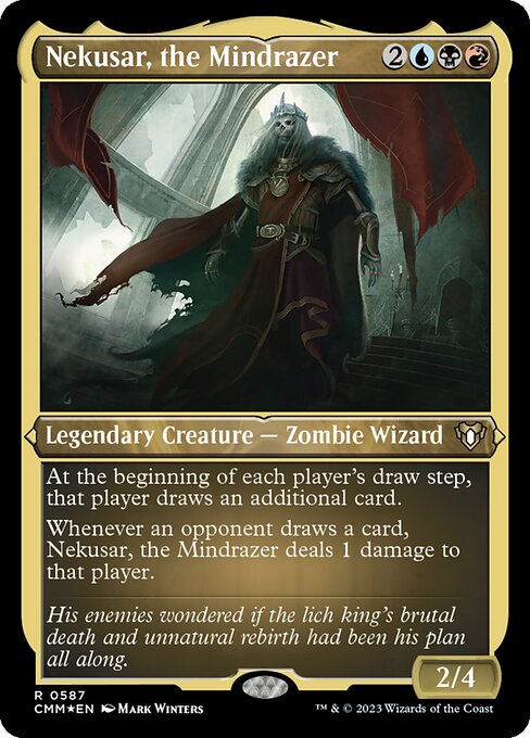 Nekusar, the Mindrazer - Etched