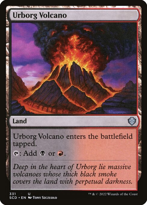Urborg Volcano - Nonfoil