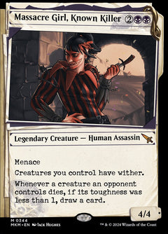 Massacre Girl, Known Killer (Dossier Showcase)