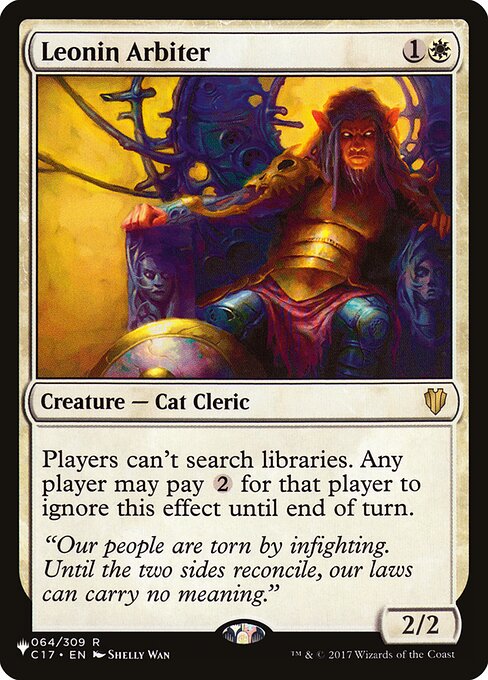 Leonin Arbiter - Nonfoil