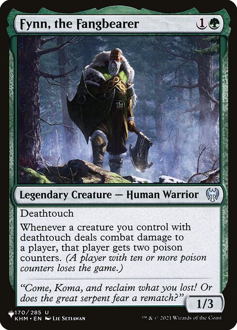 Fynn, the Fangbearer - Nonfoil
