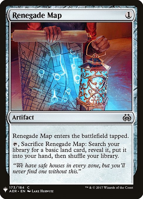 Renegade Map - Nonfoil