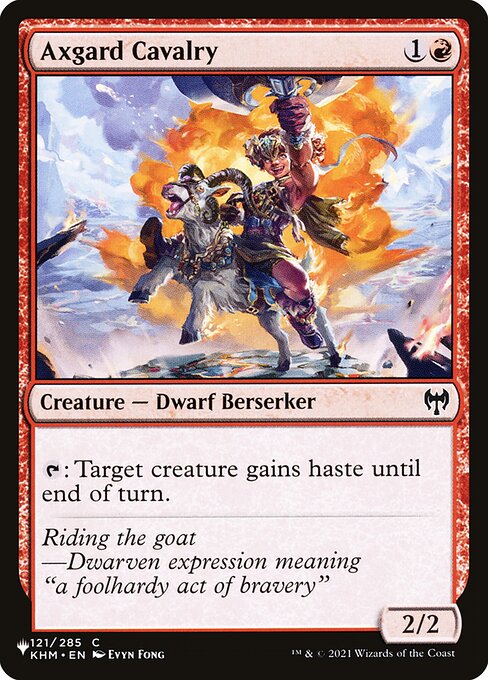 Axgard Cavalry - Nonfoil