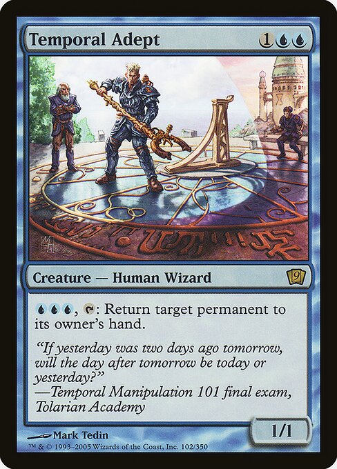 Temporal Adept - Foil