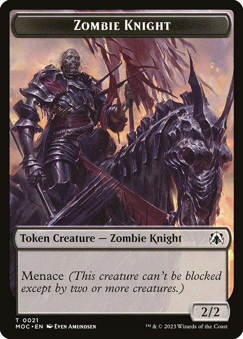 Zombie Knight - Nonfoil