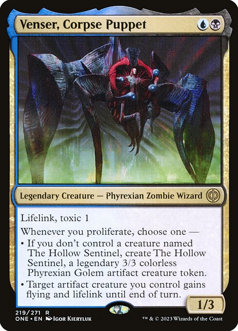Venser, Corpse Puppet - Nonfoil