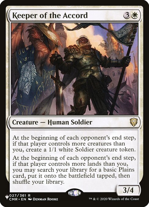 Keeper of the Accord - Nonfoil