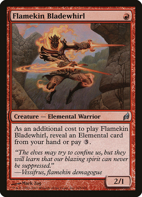 Flamekin Bladewhirl - Nonfoil