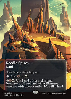 Needle Spires (Borderless - Poster)