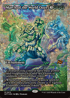 March of the World Ooze (Showcase - Fracture Foil)