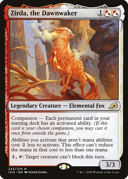Zirda, the Dawnwaker - Nonfoil