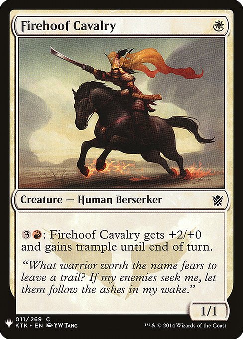 Firehoof Cavalry - Nonfoil