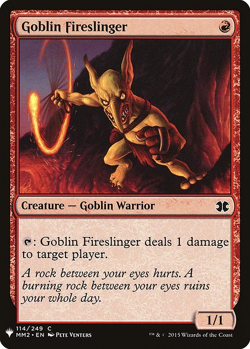 Goblin Fireslinger - Nonfoil