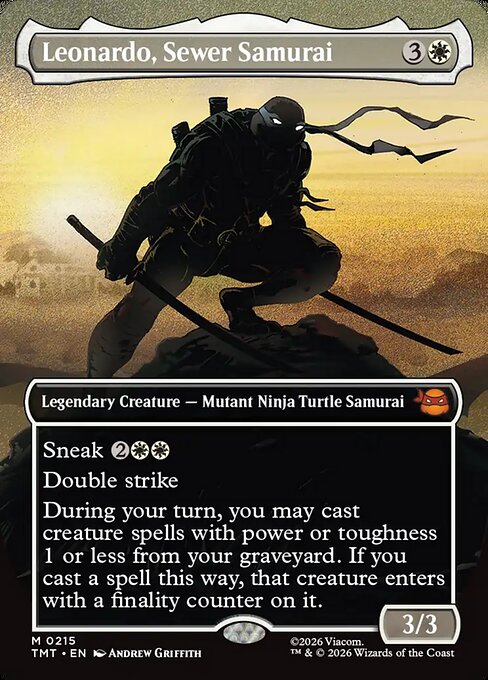 Leonardo, Sewer Samurai - Nonfoil