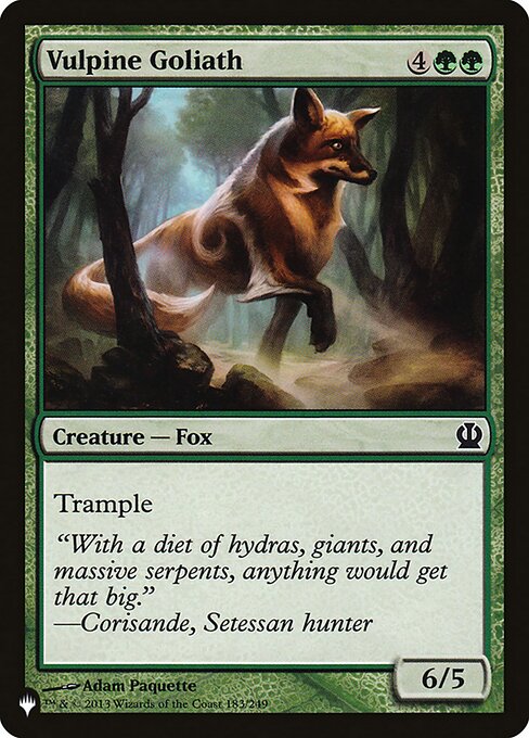 Vulpine Goliath - Nonfoil