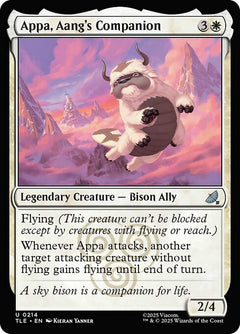 Appa, Aang's Companion
