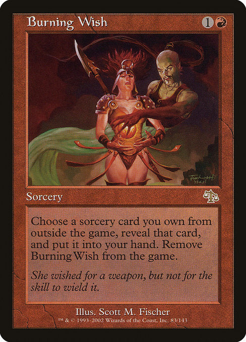 Burning Wish - Nonfoil