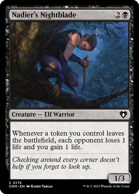 Nadier's Nightblade - Nonfoil