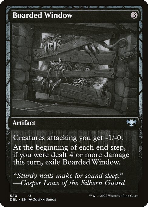 Boarded Window - Nonfoil