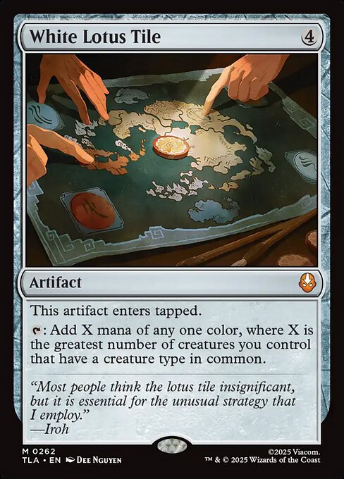 White Lotus Tile - Nonfoil