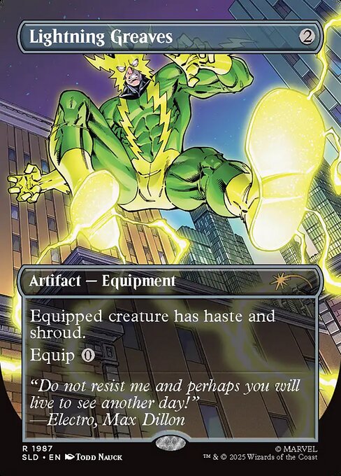 Lightning Greaves