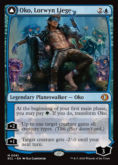 Oko, Lorwyn Liege // Oko, Shadowmoor Scion - Nonfoil