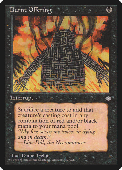 Burnt Offering - Nonfoil